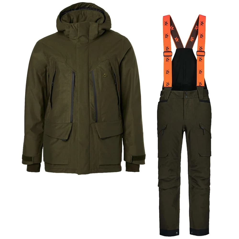 Tundra Warm Hunting Set Men Solid Brown, view: 0