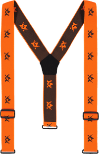 Alaska Hunter Suspenders, Signal Orange - view: 0