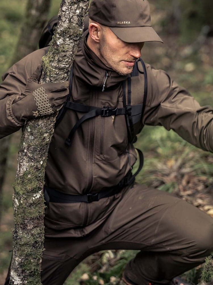 Chaser Ms Stretch Jacket Solid Brown, view: 1