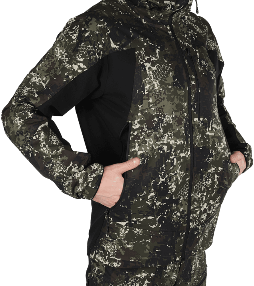 Alaska Chaser Ms Stretch Jacket, BlindTech Forest, view: 3