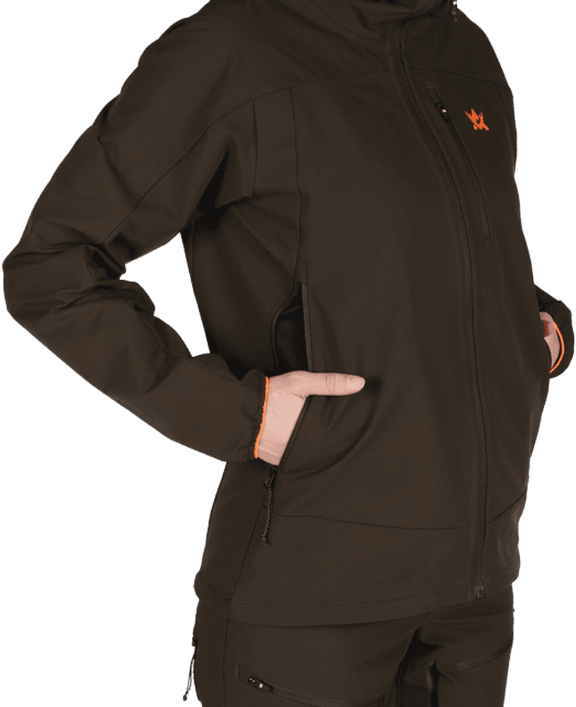 Alaska Chaser Ws Stretch Jacket, Brown, view: 4