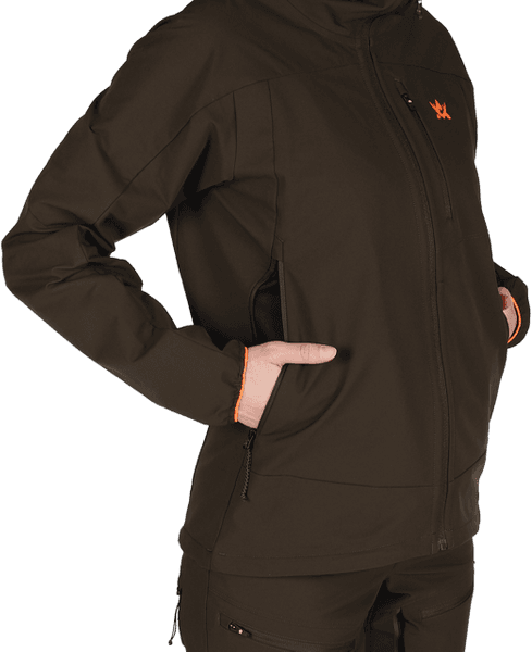 Alaska Chaser Ws Stretch Jacket, Brown, view: 4