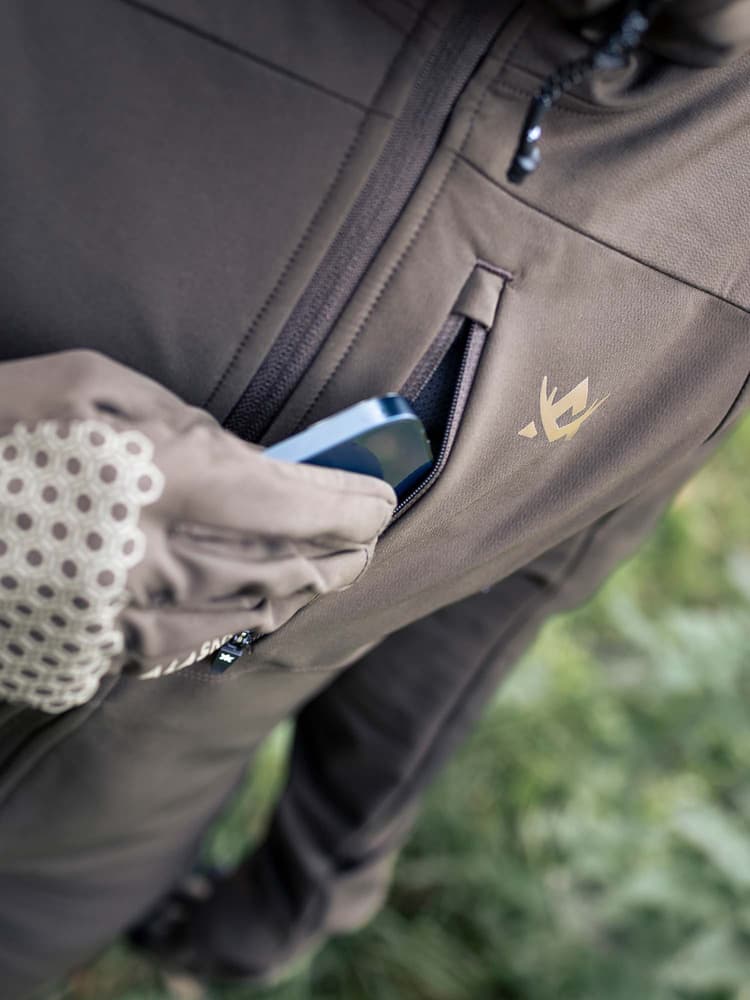 Chaser Ws Stretch Jacket Solid Brown, view: 3