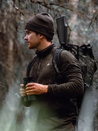 Alaska Kodiak Fleece Jacke Herren, Night Green Blur - view: 1