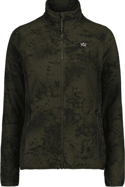 Alaska Kodiak Dame Fleecejakke, Night Green Blur, view: 0