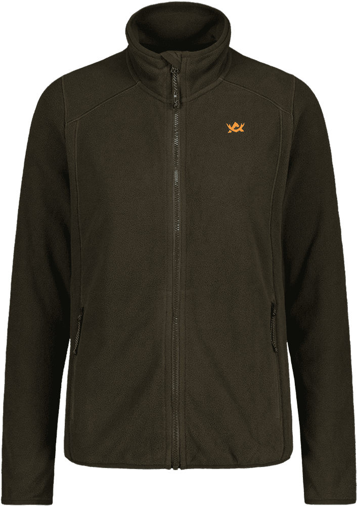 Alaska Kodiak dame fleecejakke, brun, view: 0