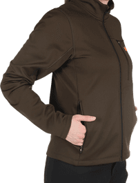 Alaska ThermoDry dame Jakke, Brun - view: 4