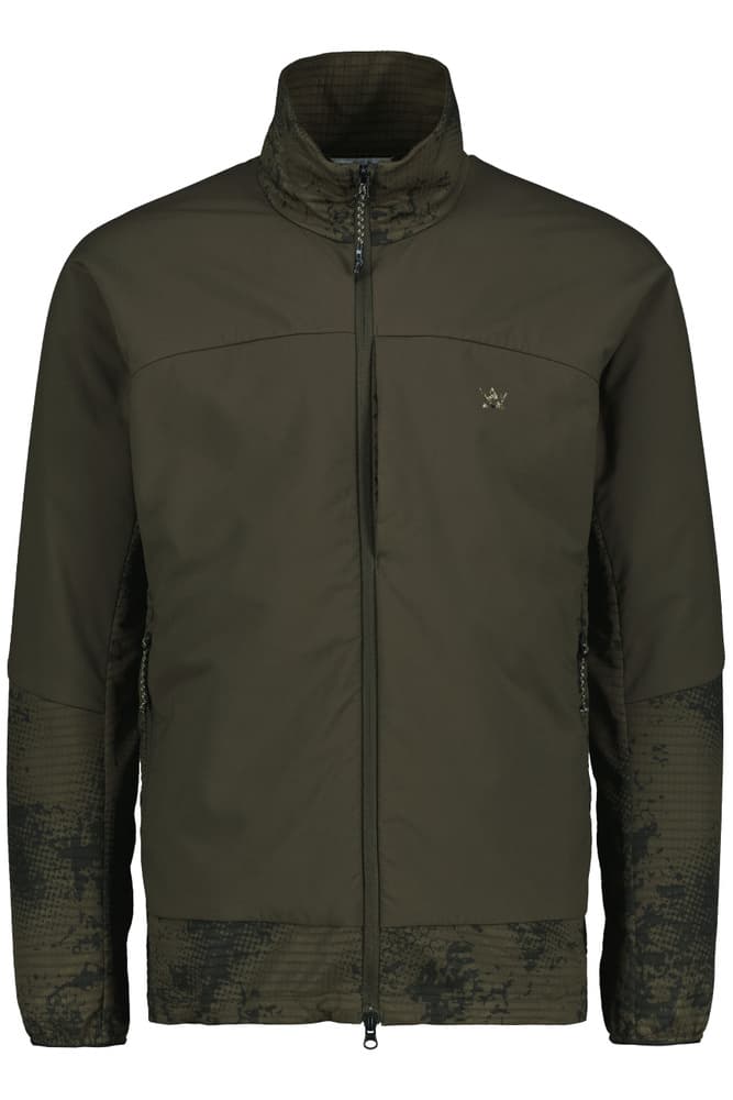 Alaska Active Hunter Ms Hybrid Jacket, Night Green Blur, view: 0