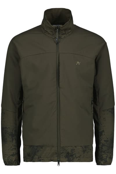 Alaska Active Hunter Hybridjakke for mann, Night Green Blur, view: 0