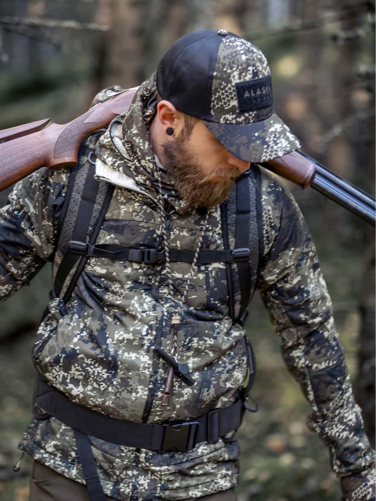 Alaska Active Hunter Hybrid -miesten takki, BlindTech Forest, view: 2