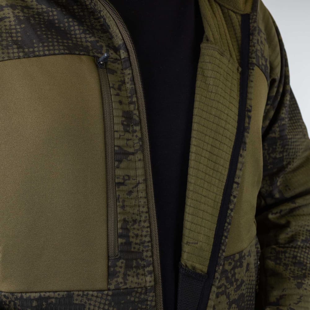 Alaska Active Hunter Ms Jacket, Night Green Blur, view: 2