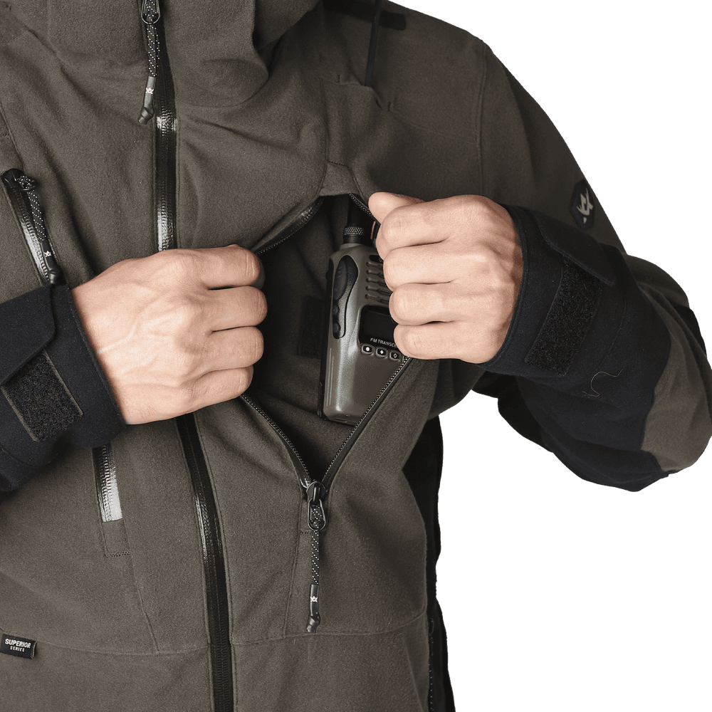 Superior Pro Ms Jacket, Brown-Black, view: 4