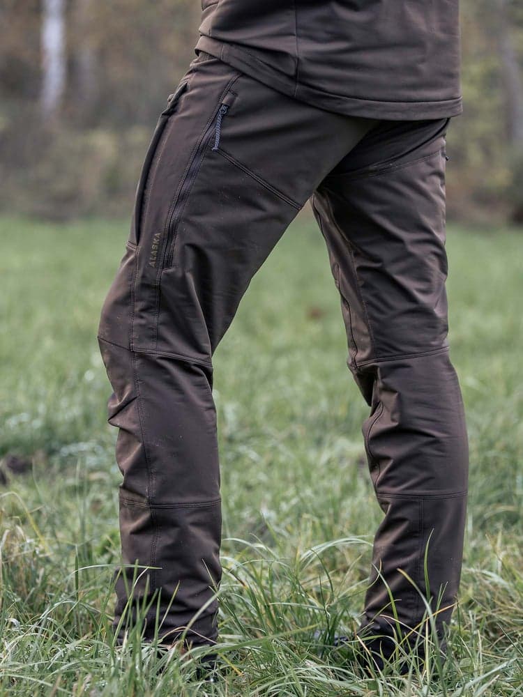 Chaser Ms Stretch Pants Solid Brown, view: 1