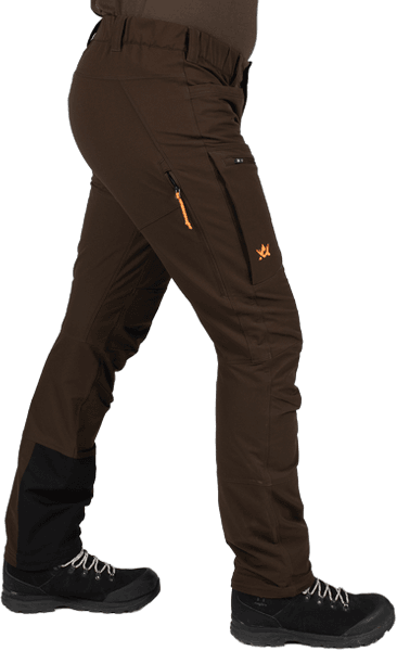 Alaska Chaser Ms Stretch Pant, Brown, view: 2
