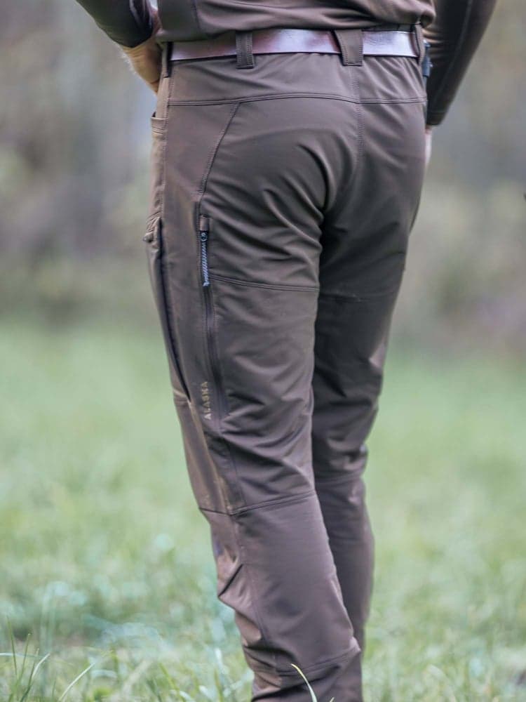Chaser Ms Stretch Pants Solid Brown, view: 5
