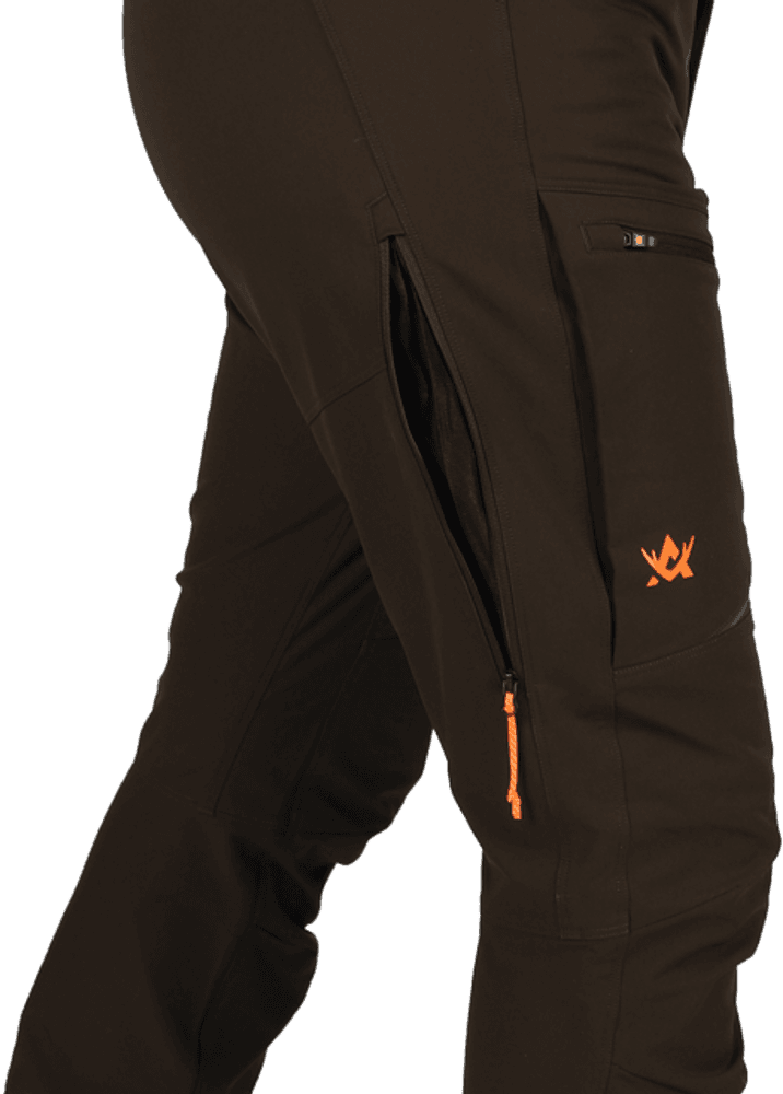 Alaska Chaser Ms Stretch Pant, Brown, view: 3