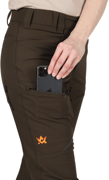 Alaska Chaser Ws Stretch Pant, Brown, view: 2