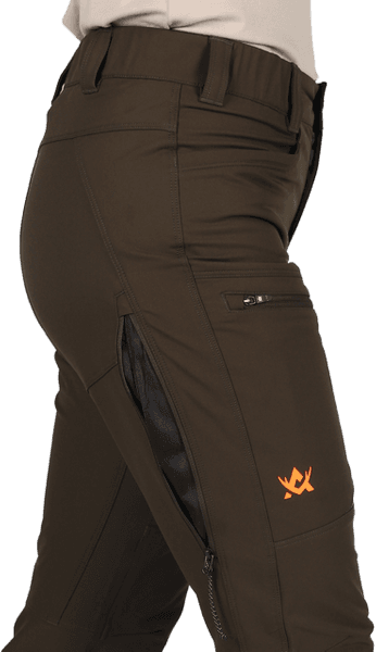 Alaska Chaser Ws Stretch Pant, Brown, view: 4