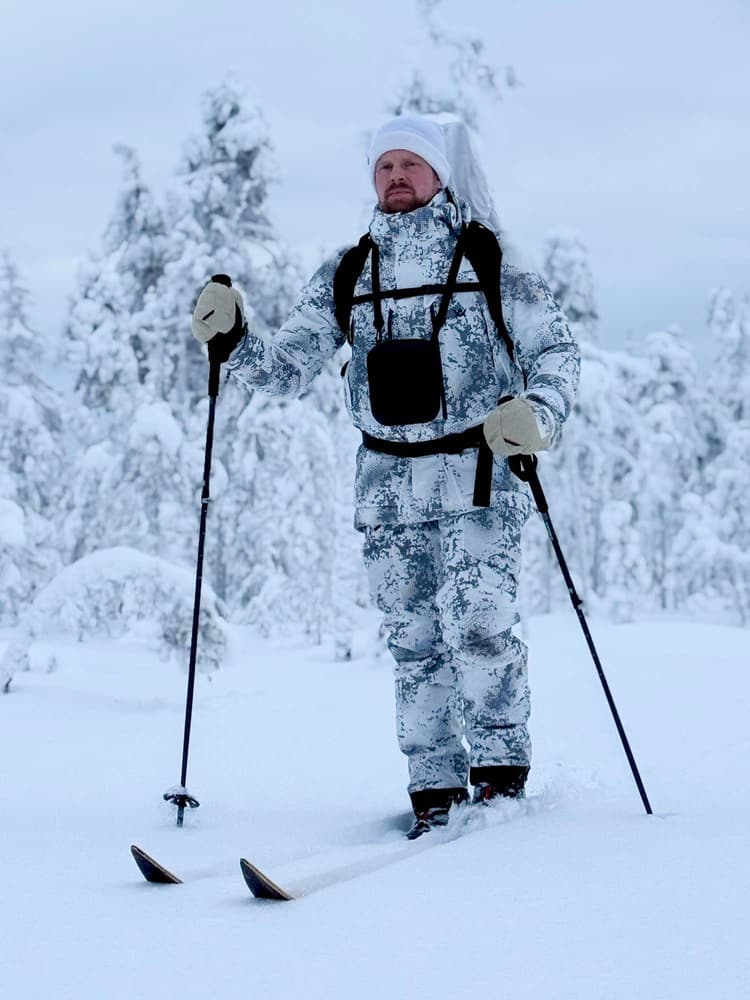 Tundra Ms Pant, BlindTech snow, view: 2