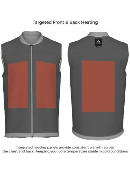 Alaska Heat System Hunter Vest, BlindTech Forest, view: 1