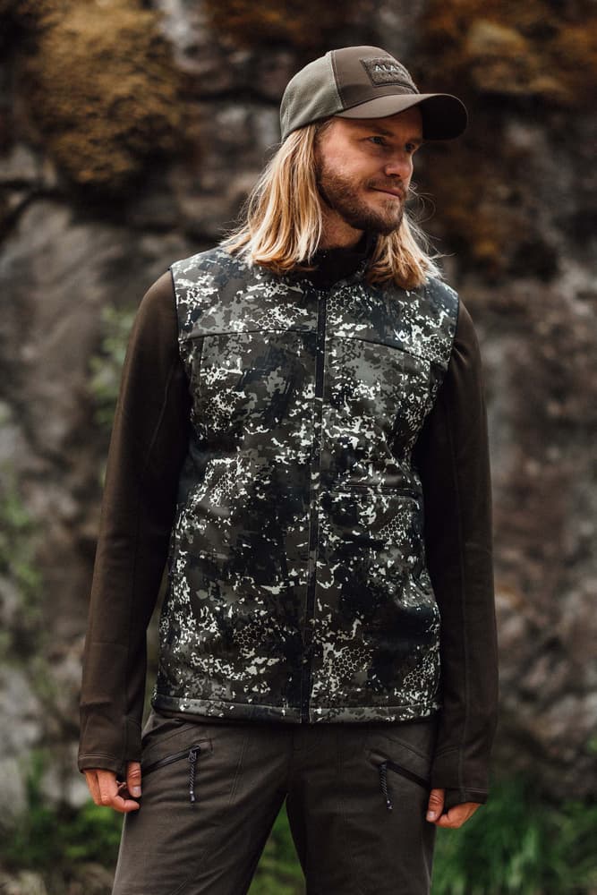 Alaska Heat System Hunter Vest, BlindTech Forest, view: 3