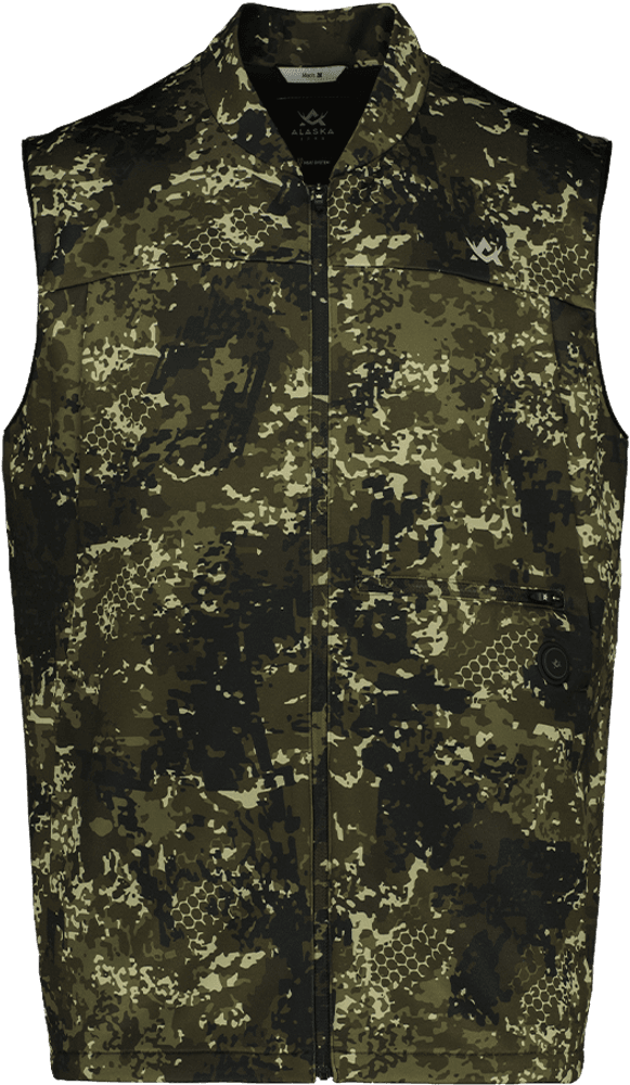 Alaska Heat System Hunter Vest, BlindTech Forest, view: 0