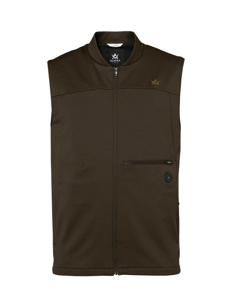 Heat System Hunter Vest Solid Brown, view: 0