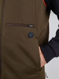 Alaska Heat System Hunter Vest, Brown - view: 3