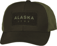 Alaska Trucker Cap, Brown-Olive - view: 0