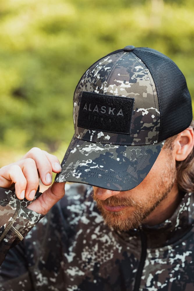 Alaska Trucker -lippis, BlindTech Forest-Black, view: 2