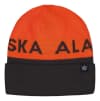 Alaska Reversible Beanie, Brown-Orange