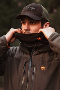 Alaska ThermoDry Neckwarmer, Brown - view: 2