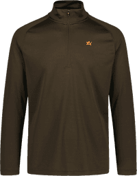 Alaska CoolDry Half-Zip -miesten paita, Brown - view: 0