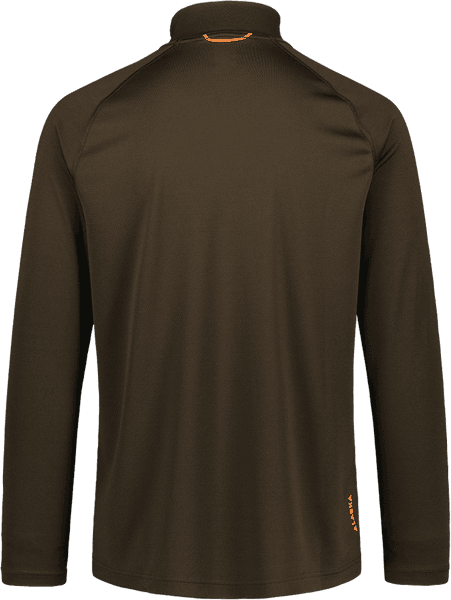 Alaska CoolDry Mann Halv Glidelås Topp Brun, view: 1
