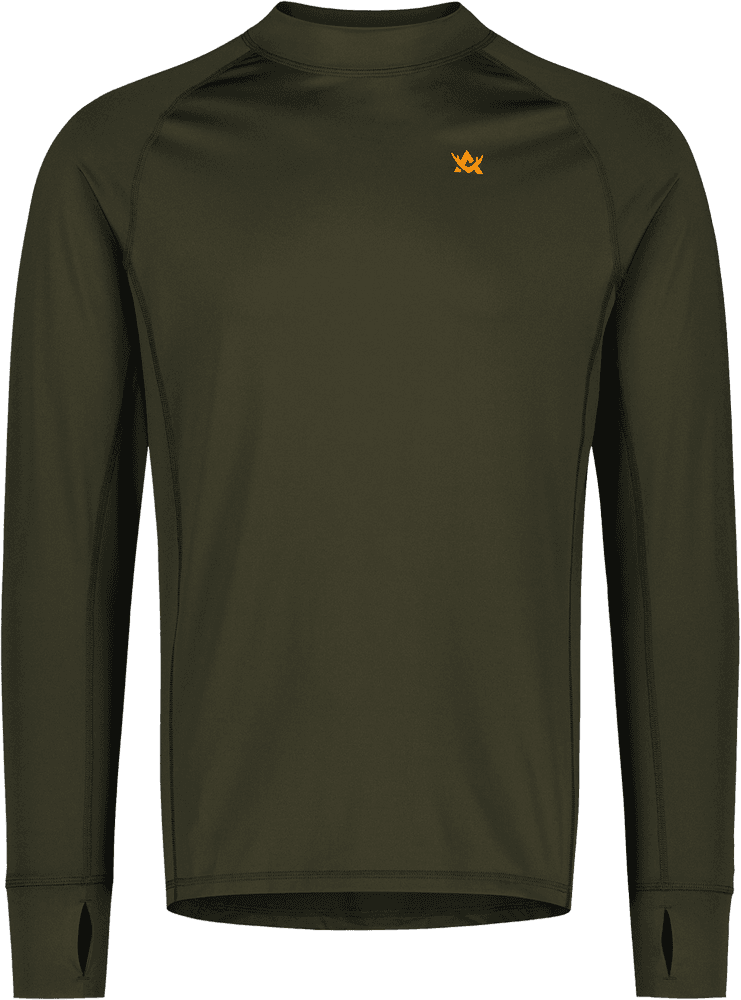 Alaska CoolDry Ms Base Layer Set, Night Green, view: 1