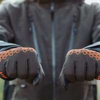 Alaska Chaser Stretch Gloves, Brown - view: 1