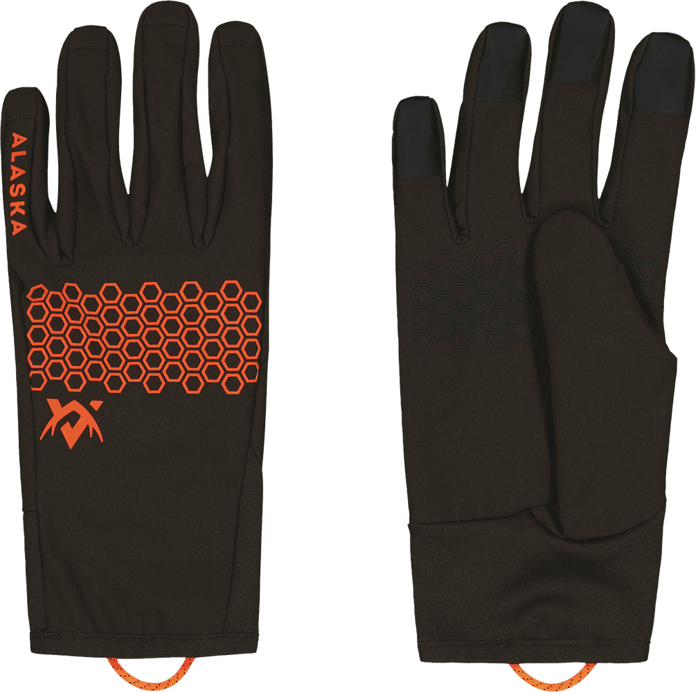 Alaska Chaser Stretch Gloves, Brown