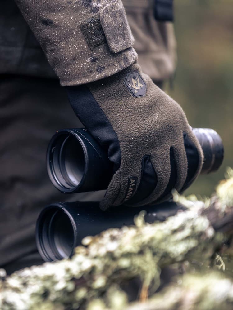 Raptor Gloves Solid Brown, view: 1