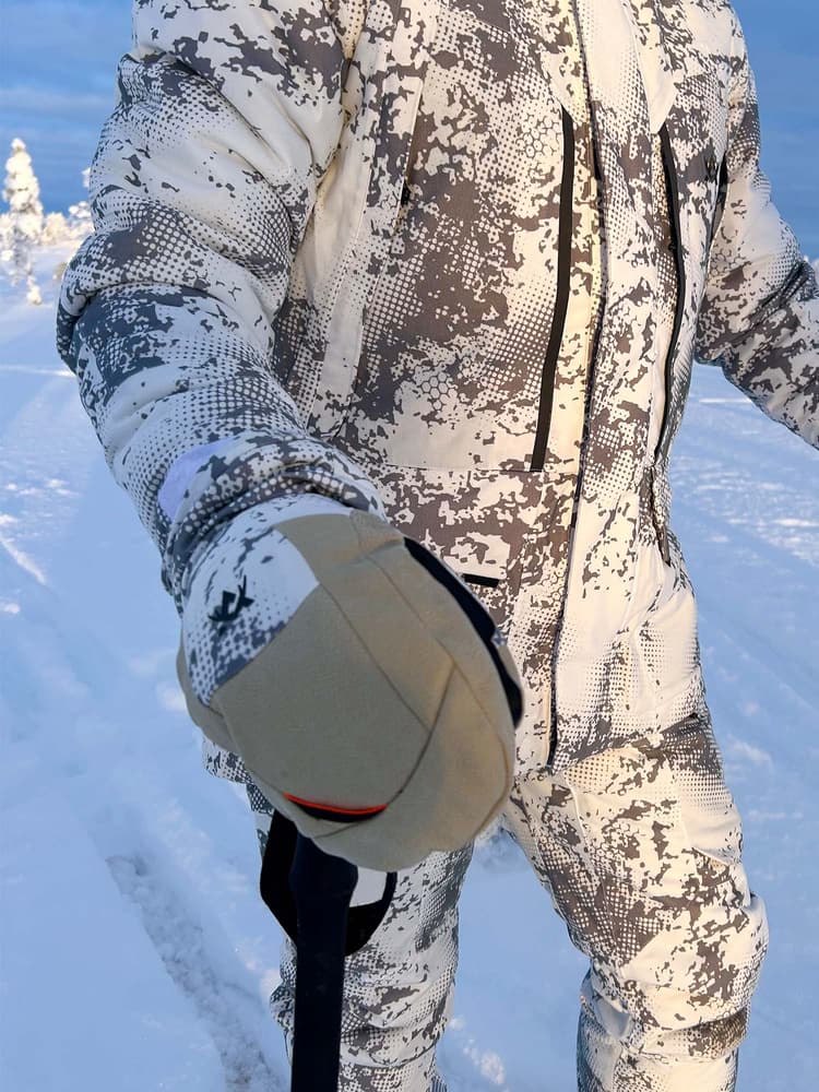 Alaska Tundra Mitten, Blur Snow, view: 2