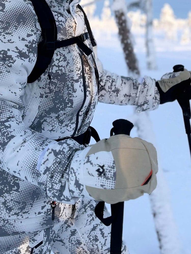 Alaska Tundra Mitten, Blur Snow, view: 1