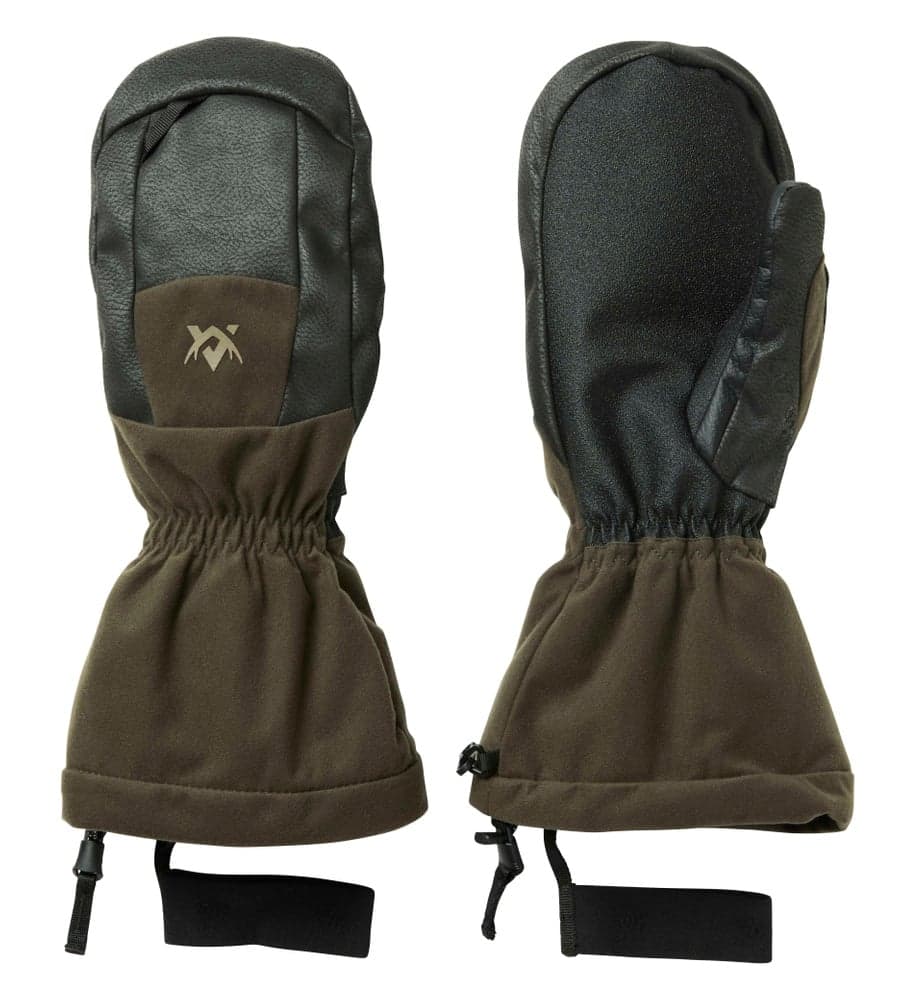 Tundra Mittens Solid Brown, view: 0