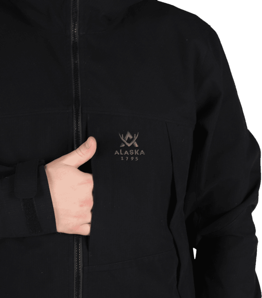 Alaska Durashield Jacket Herr, Black, view: 6