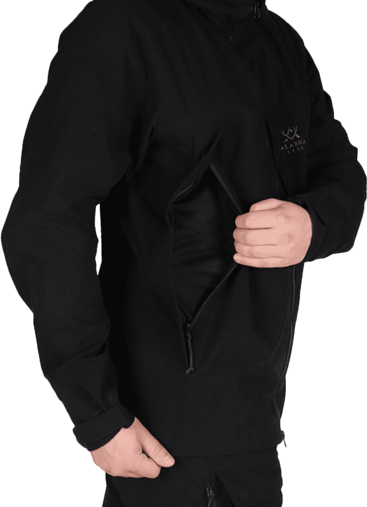 Alaska Durashield Jacket Herr, Black, view: 4