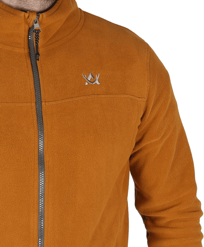 Alaska Kodiak Ms Fleece Jacket, Rusty, view: 3