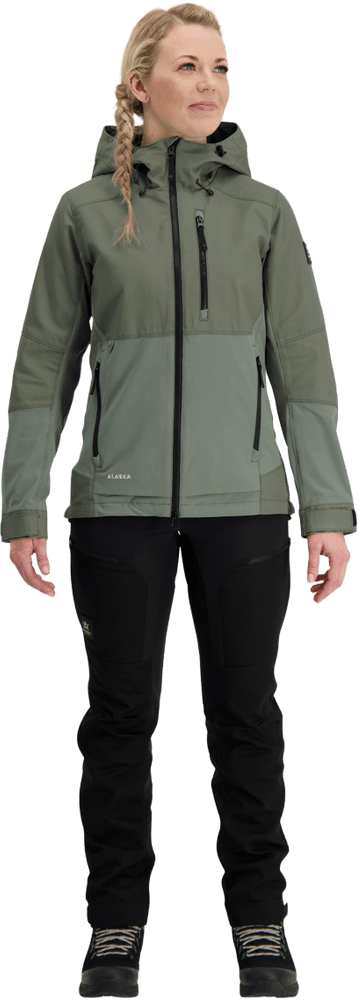 Alaska Trekking Lite Pro Ws Jacket, Agave Green, view: 2