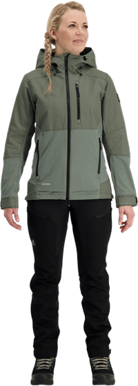 Alaska Trekking Lite Pro Jakke for dame, Agavegrønn - view: 2