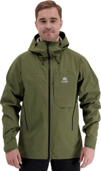 Alaska Velvet Ms 3L Jacket, Dark Olive - view: 3