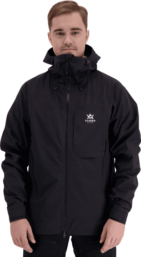 Alaska Velvet Ms 3L Jacket, Black, view: 5