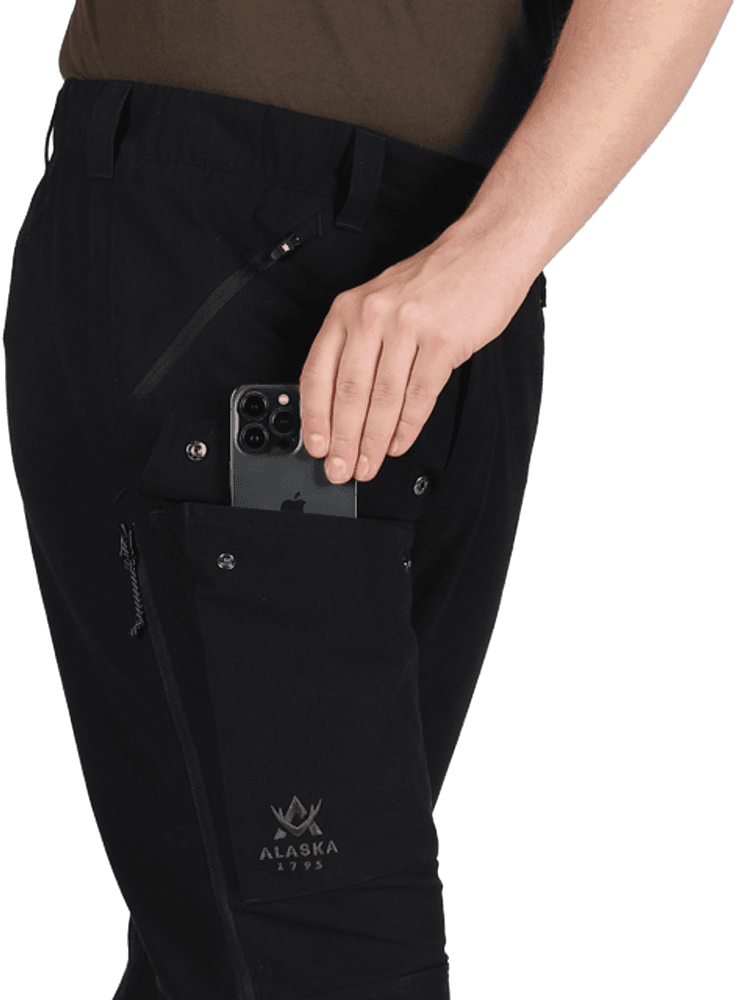Alaska Durashield Ms Pant, Black, view: 3