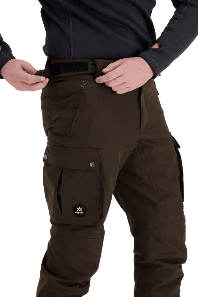 Alaska Endurance Ms Pant, Brown, view: 3